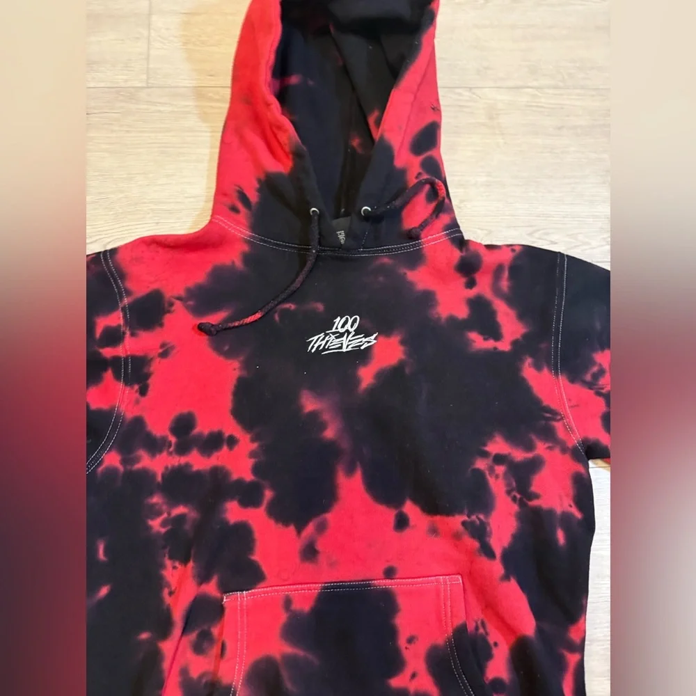 100‎ Thieves Jam Hoodie Red/Black